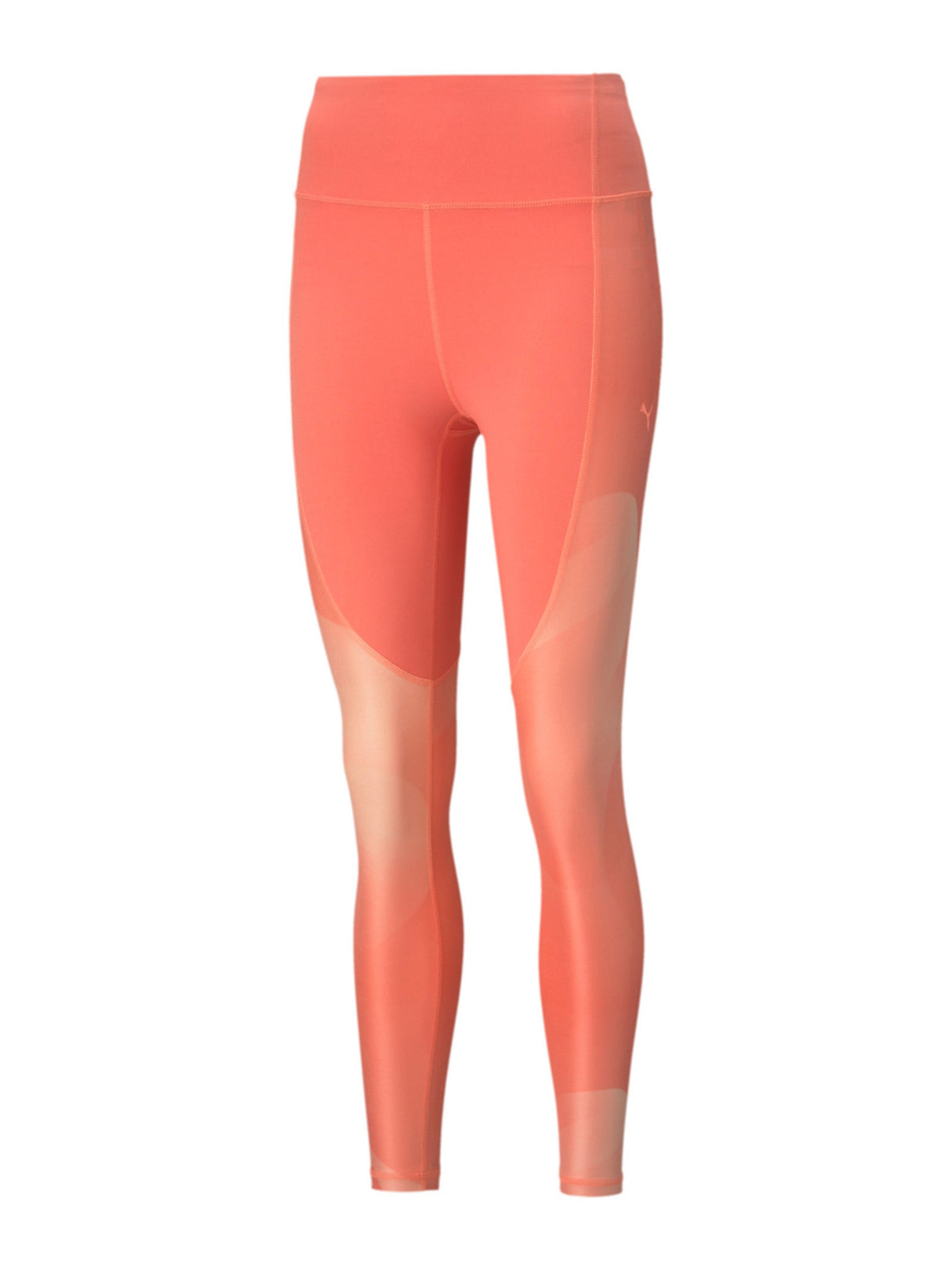 Image for Women's Brand Logo Printed Leggings,Peach