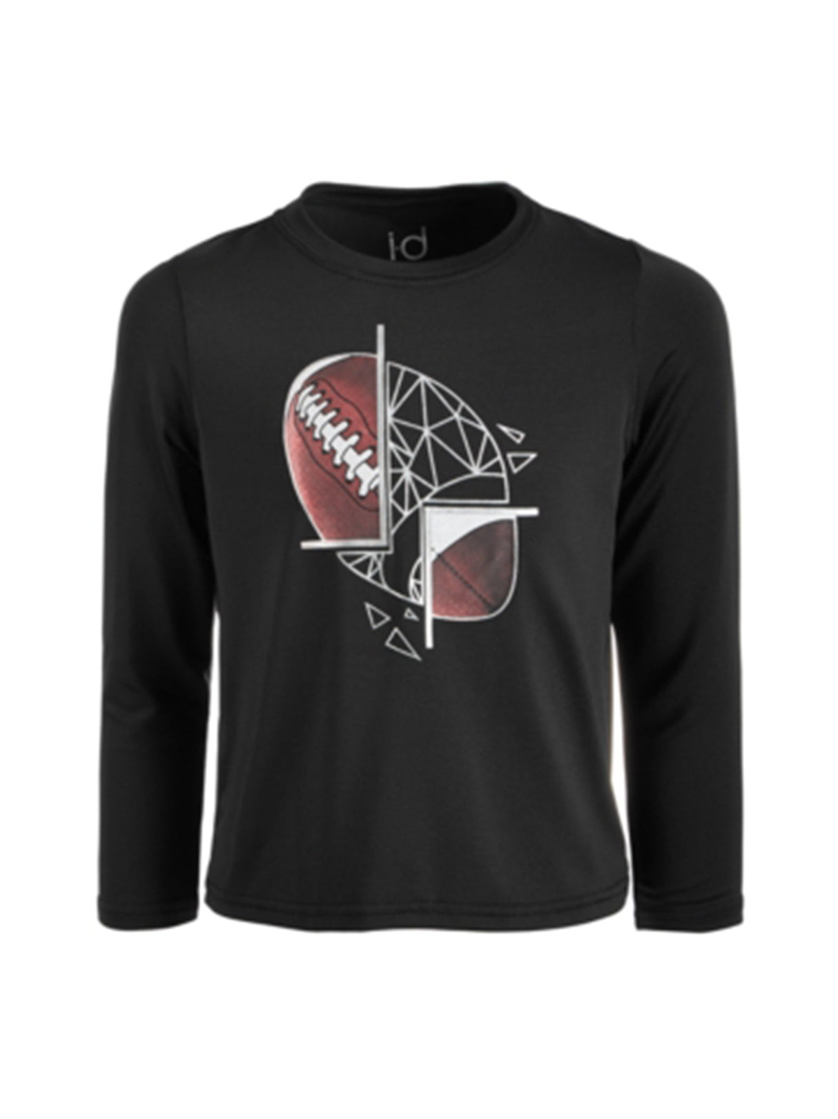 Image for Kids Boy's Graphic Printed Sport Top,Black