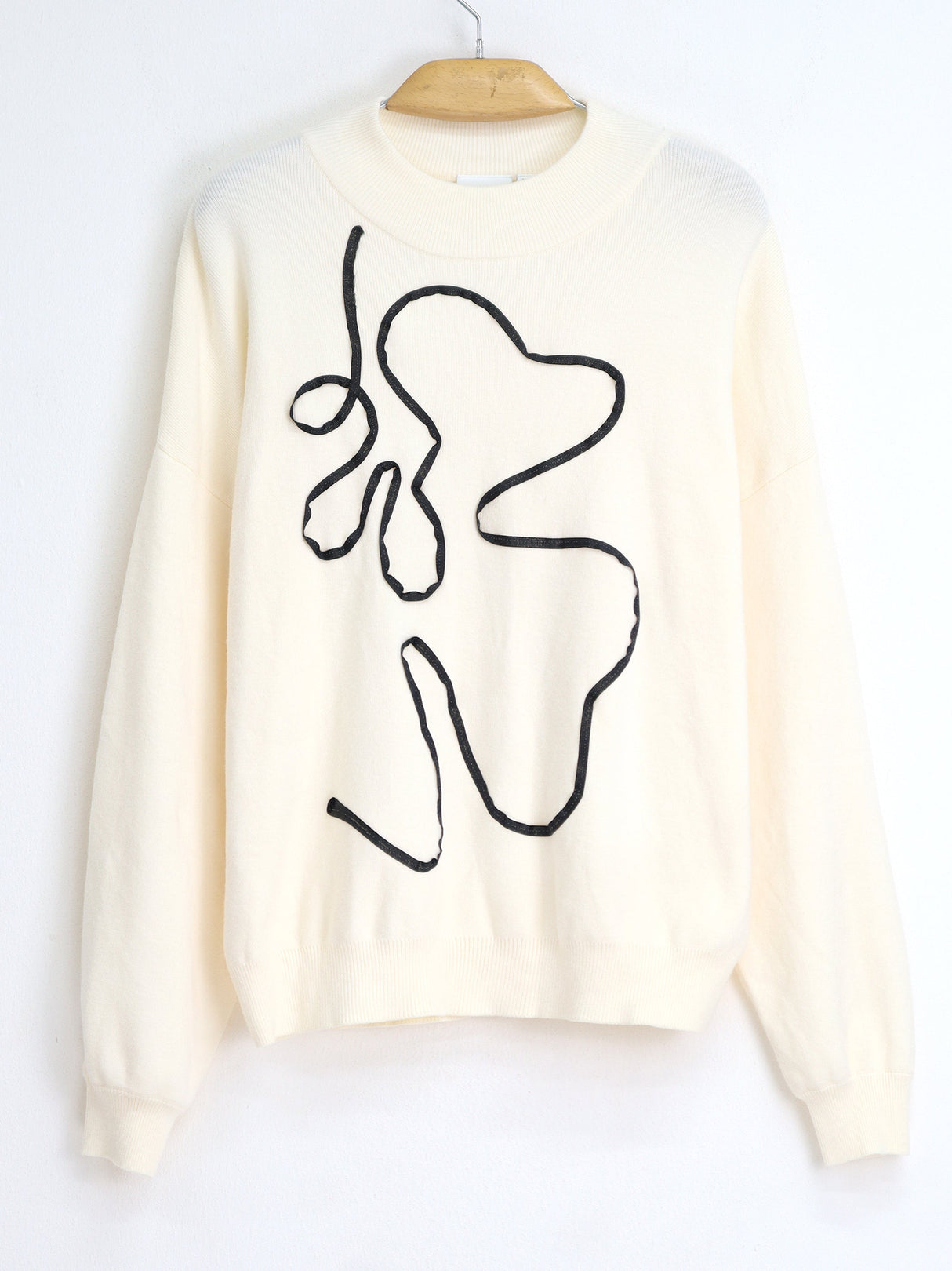 Image for Women's Textured Sweater,Cream