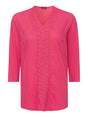Image for Women's Eyelet Tunic,Pink