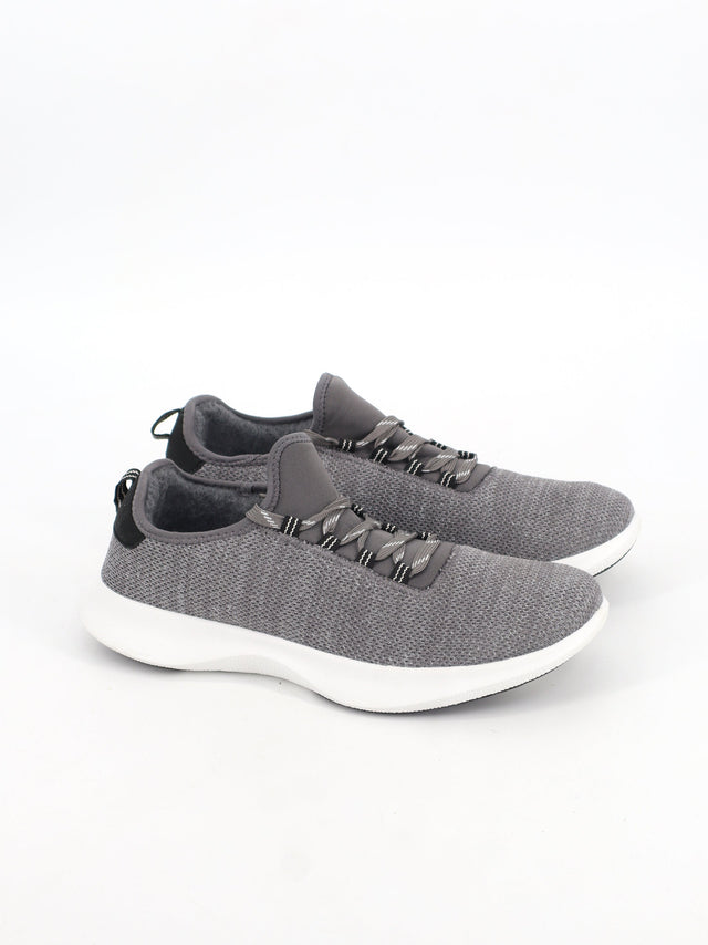 Image for Men's Plain Running Shoes,Grey