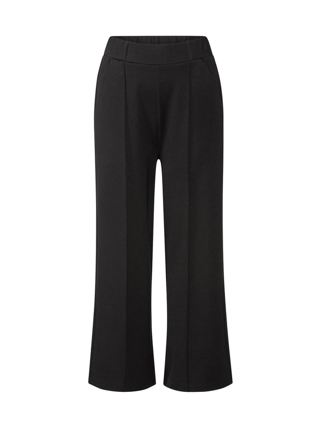 Image for Women's Plain Knitted Pants,Black