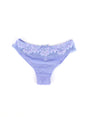 Image for Women's Lace Trim Thongs,Purple