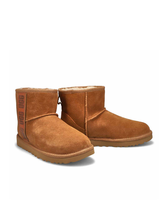 Image for Women's Plain Ankle Boots,Brown