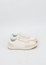 Image for Women's Textured Sneakers,Beige/White
