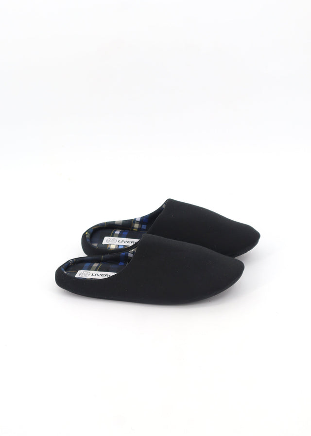 Image for Men's Plain Slippers,Black
