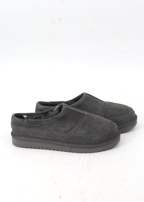 Image for Men's Suede Slippers,Grey