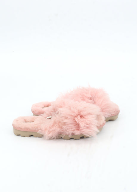 Image for Women's Fur Slippers,Pink