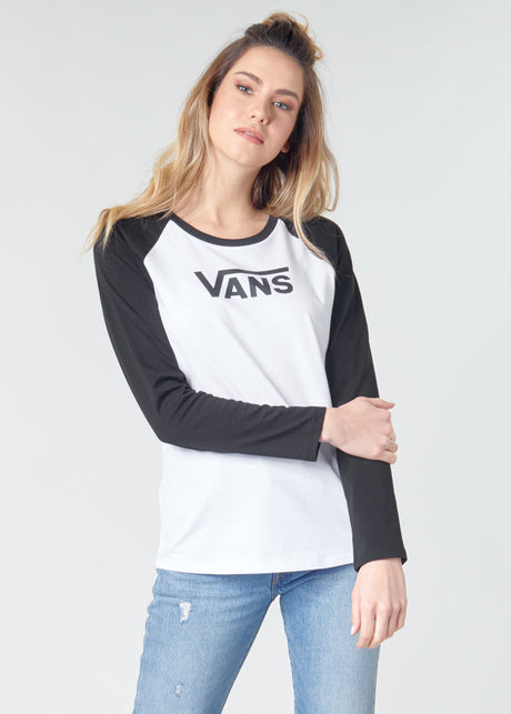Image for Women's Colorblocked Top,Black/White