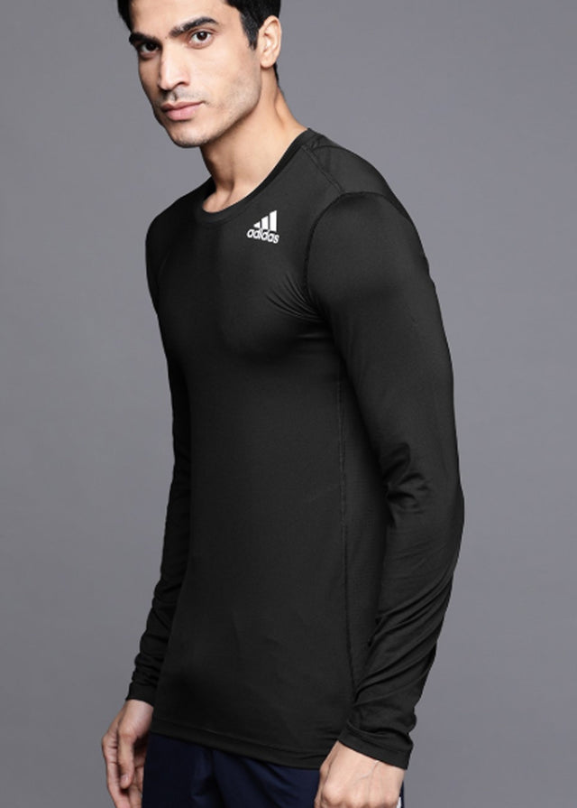 Image for Men's Brand Logo Printed Sport Top,Black