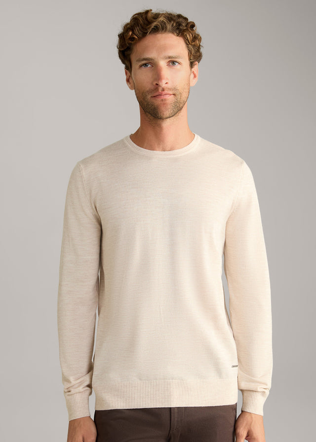 Image for Men's Plain Sweater,Off White