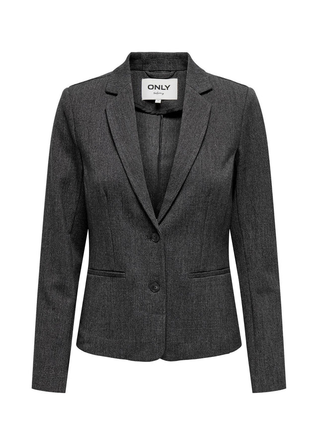 Image for Women's Textured Blazer,Grey