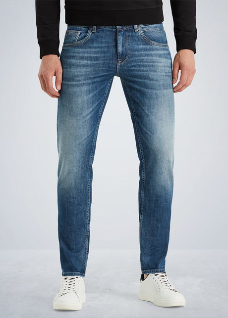 Image for Men's Washed Jeans,Blue
