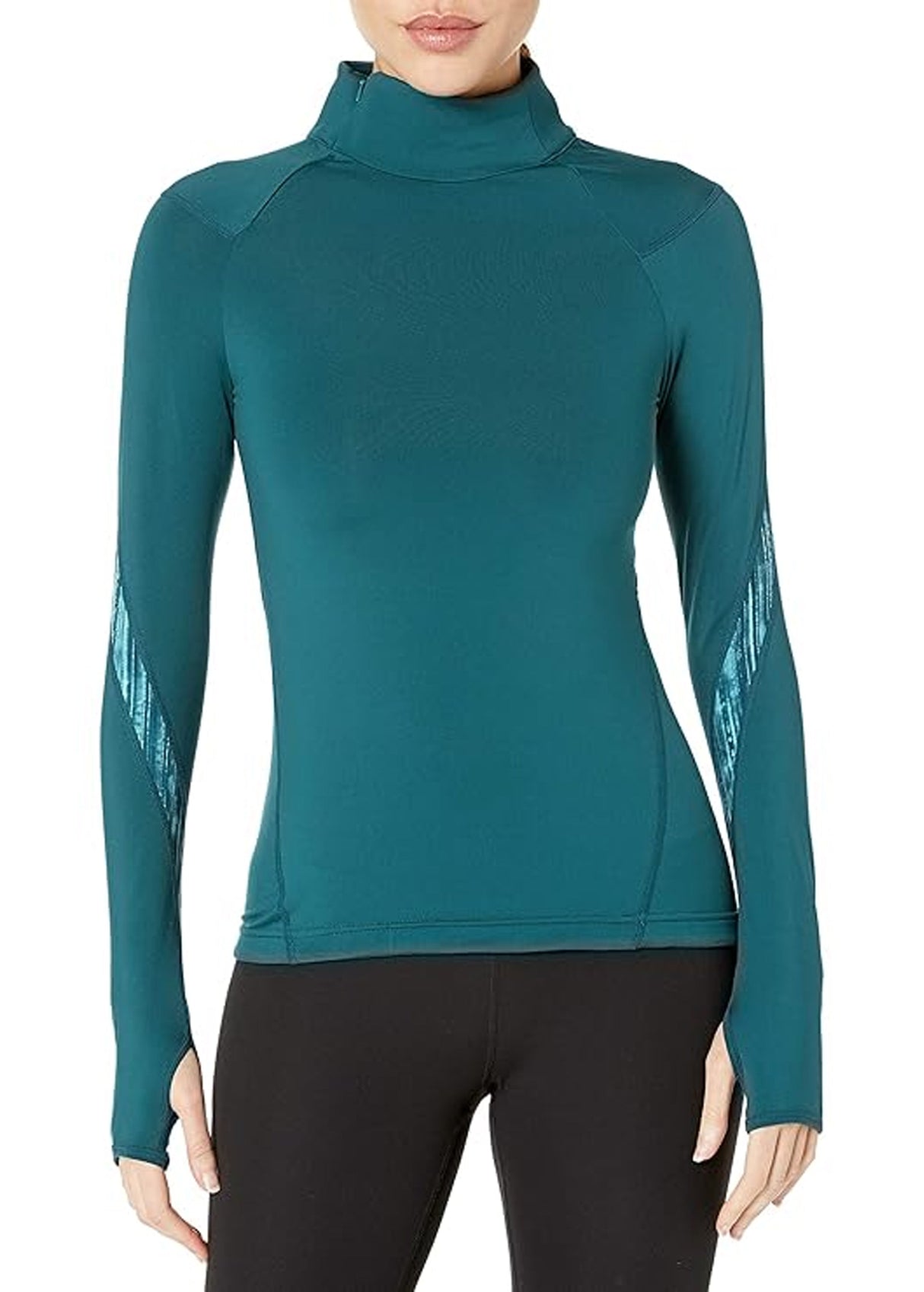 Image for Women's Printed Sport Top,Dark Green