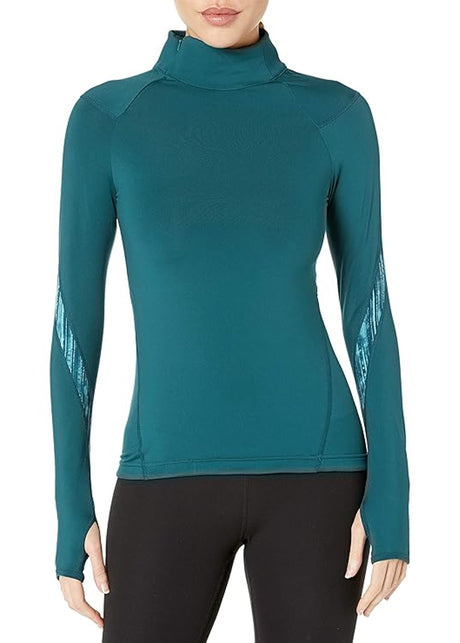 Image for Women's Printed Sport Top,Dark Green