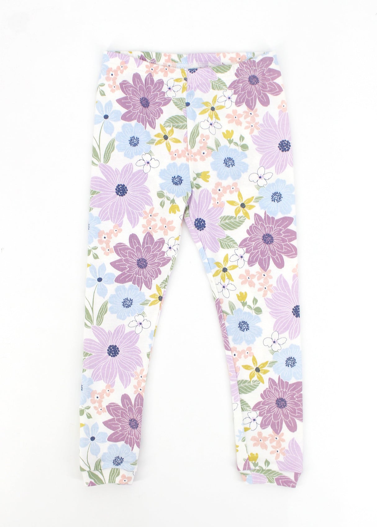 Kids Girl's Floral Printed Leggings,Multi