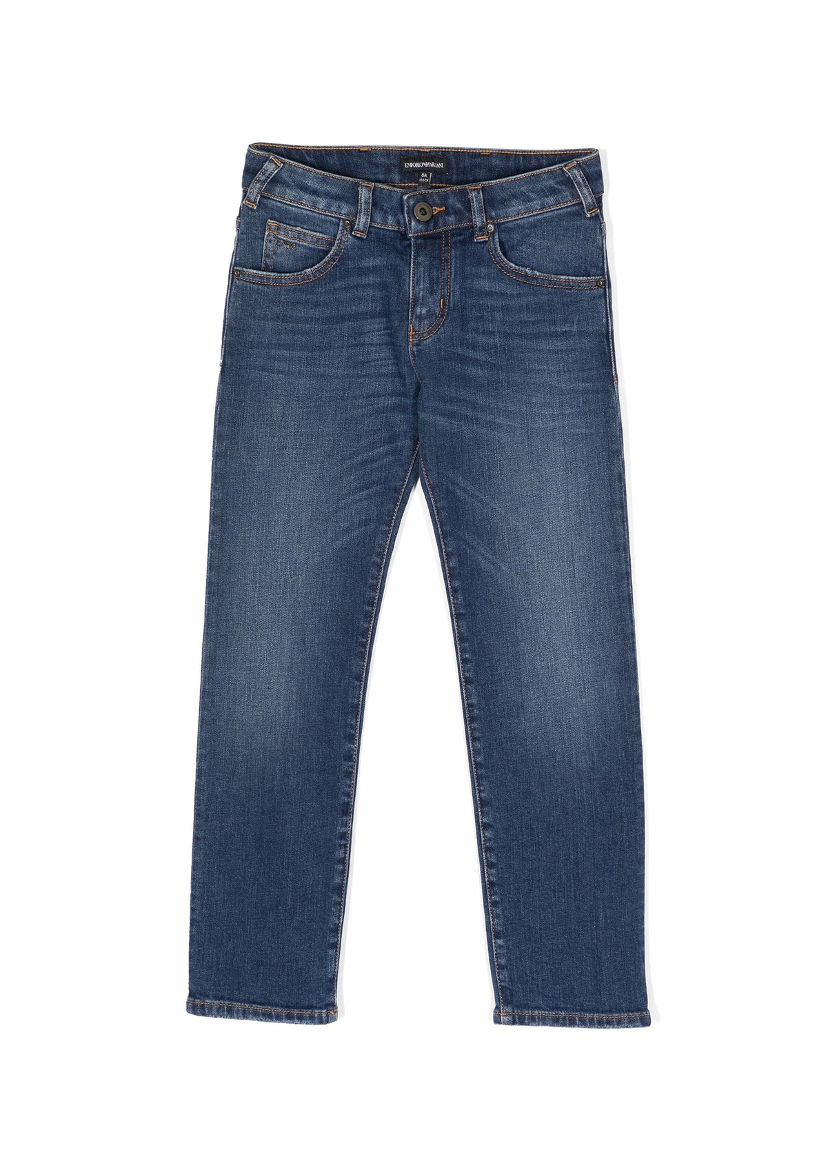 Kids Boy's Washed Jeans,Navy