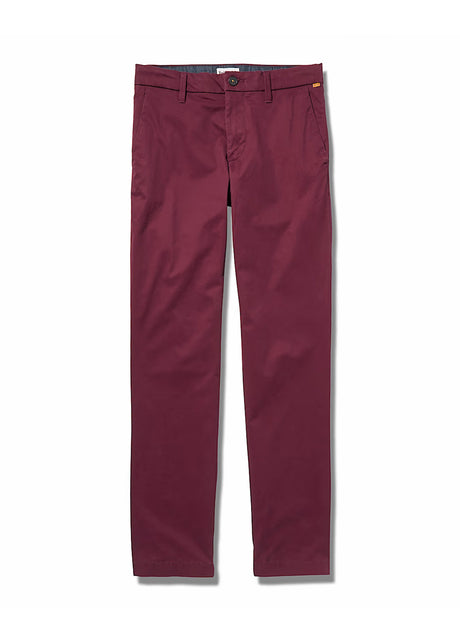 Image for Men's Plain Chino Pants,Burgundy