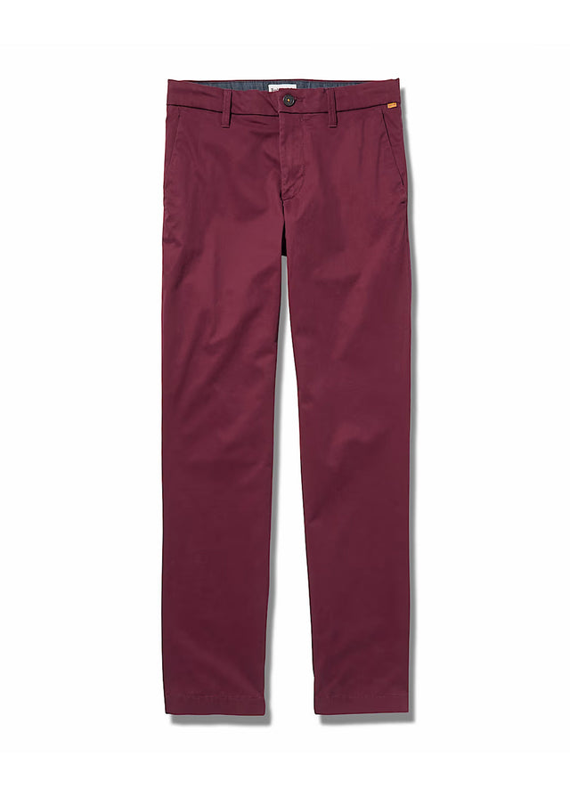 Image for Men's Plain Chino Pants,Burgundy