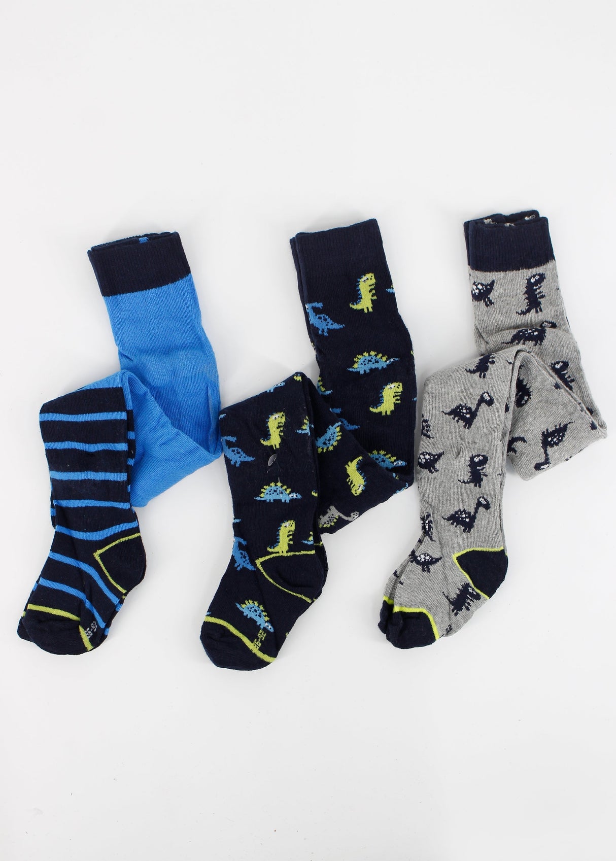 Kids Boy's 3 Pack Graphic Printed Tights,Multi