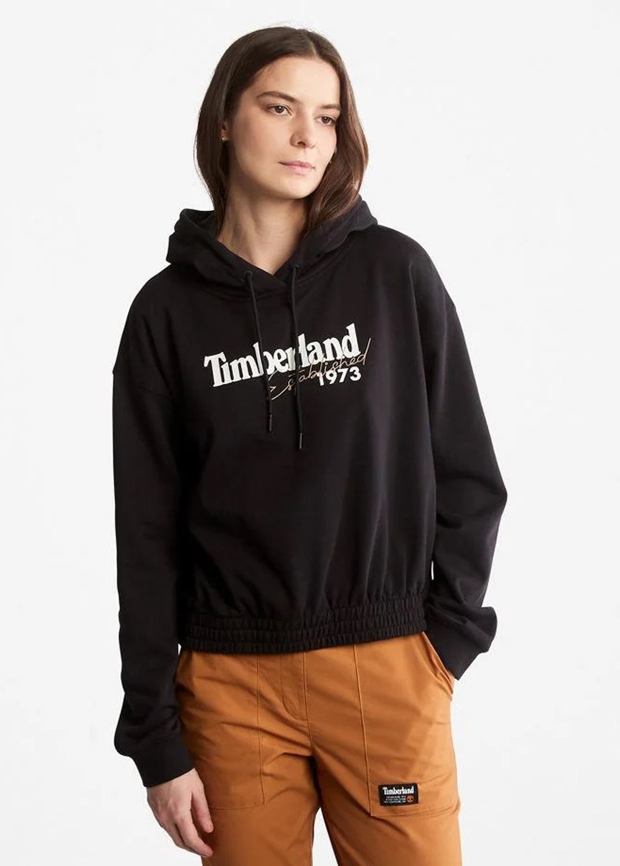 Women's Printed Hoodie,Black