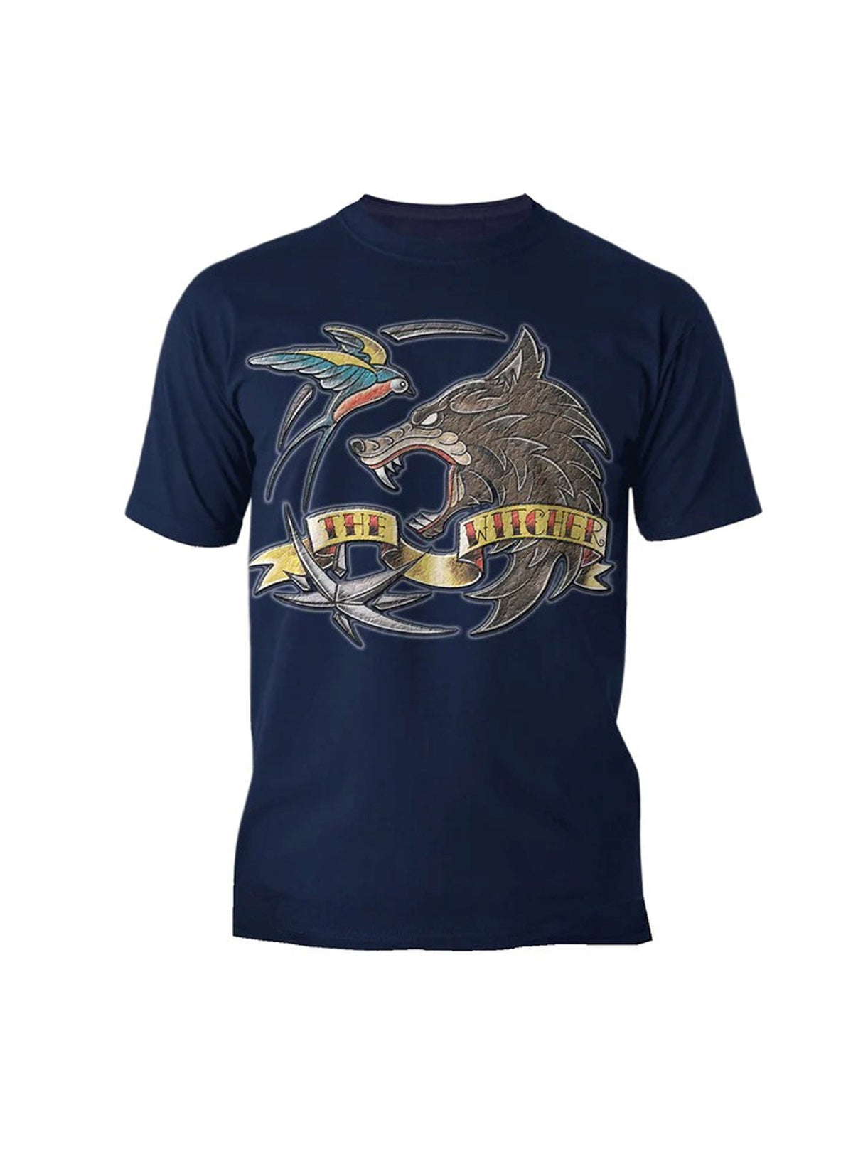 Men's Graphic Printed T-Shirt,Navy