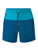 Men's Colorblocked Swim Trunks,Blue