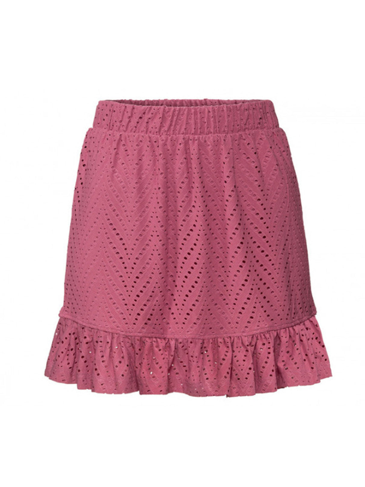 Women's Eyelit Skirt,Pink