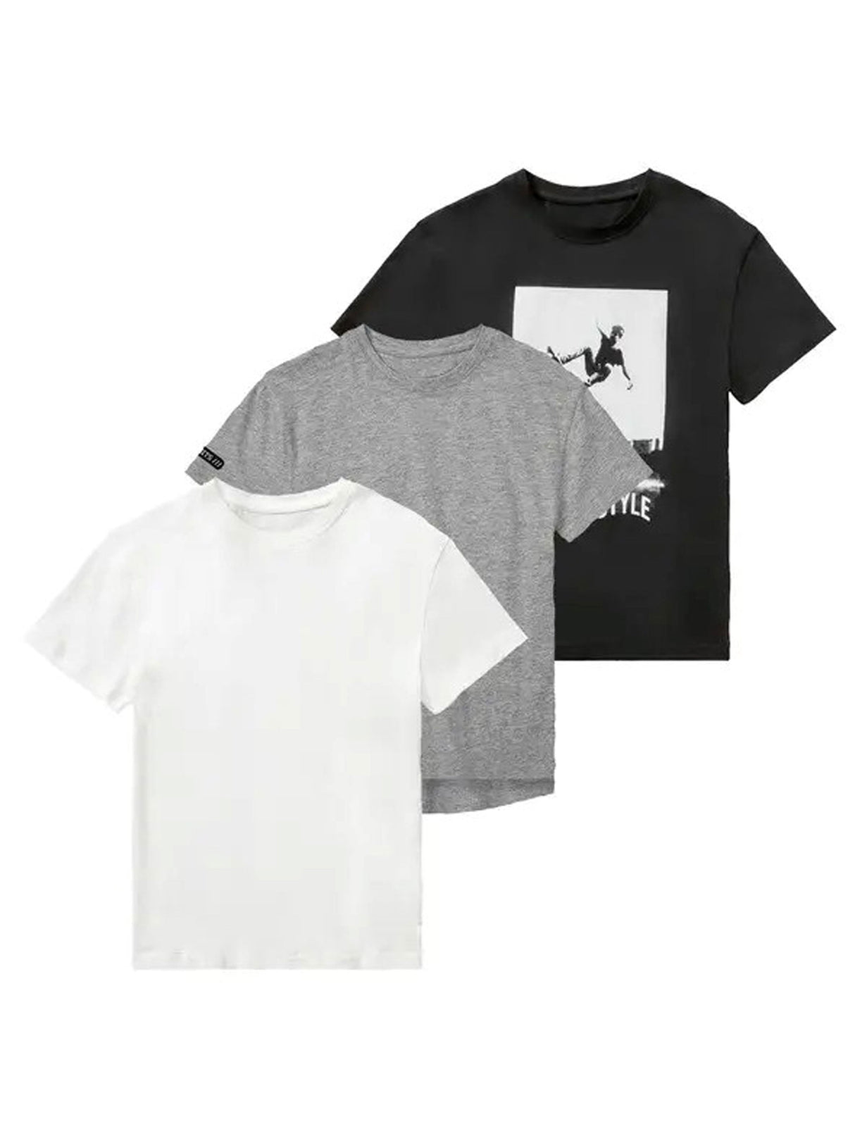 Kids Boy's 3 Pcs T-Shirt Set,Multi