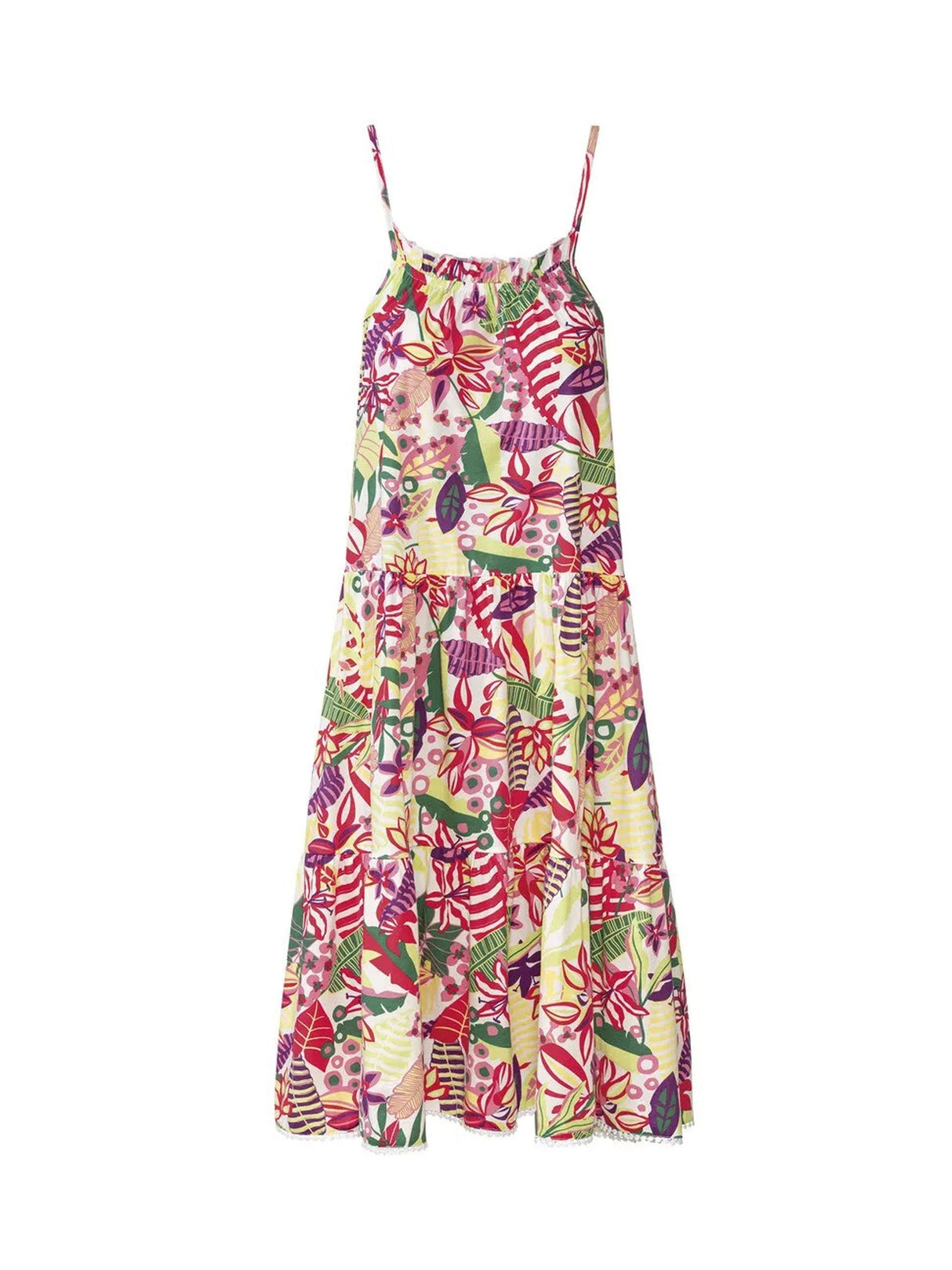 Women's Printed Dress,Multi