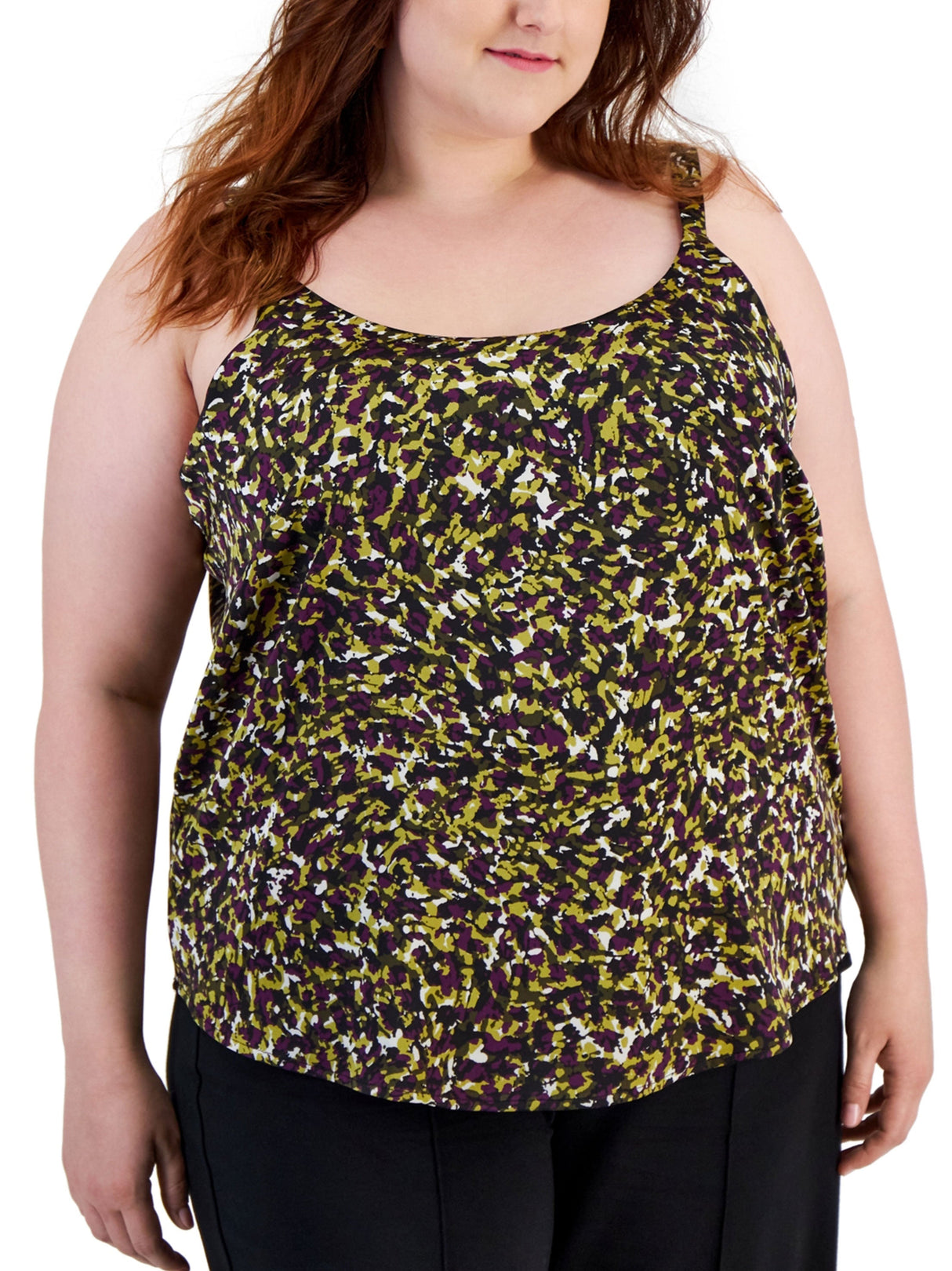 Women's Printed Tank Top,Multi