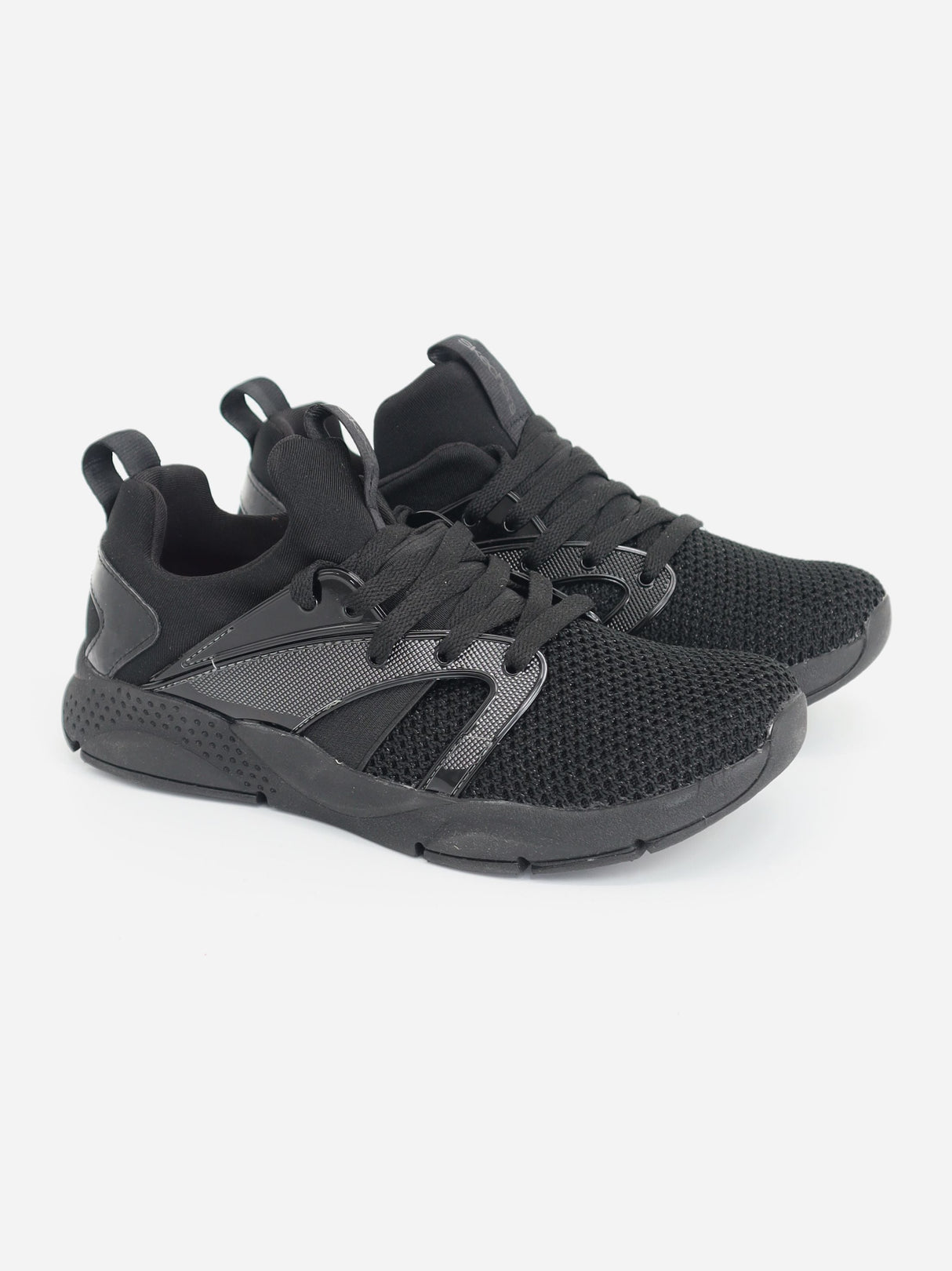 Kids Girl's Textured Trainers,Black