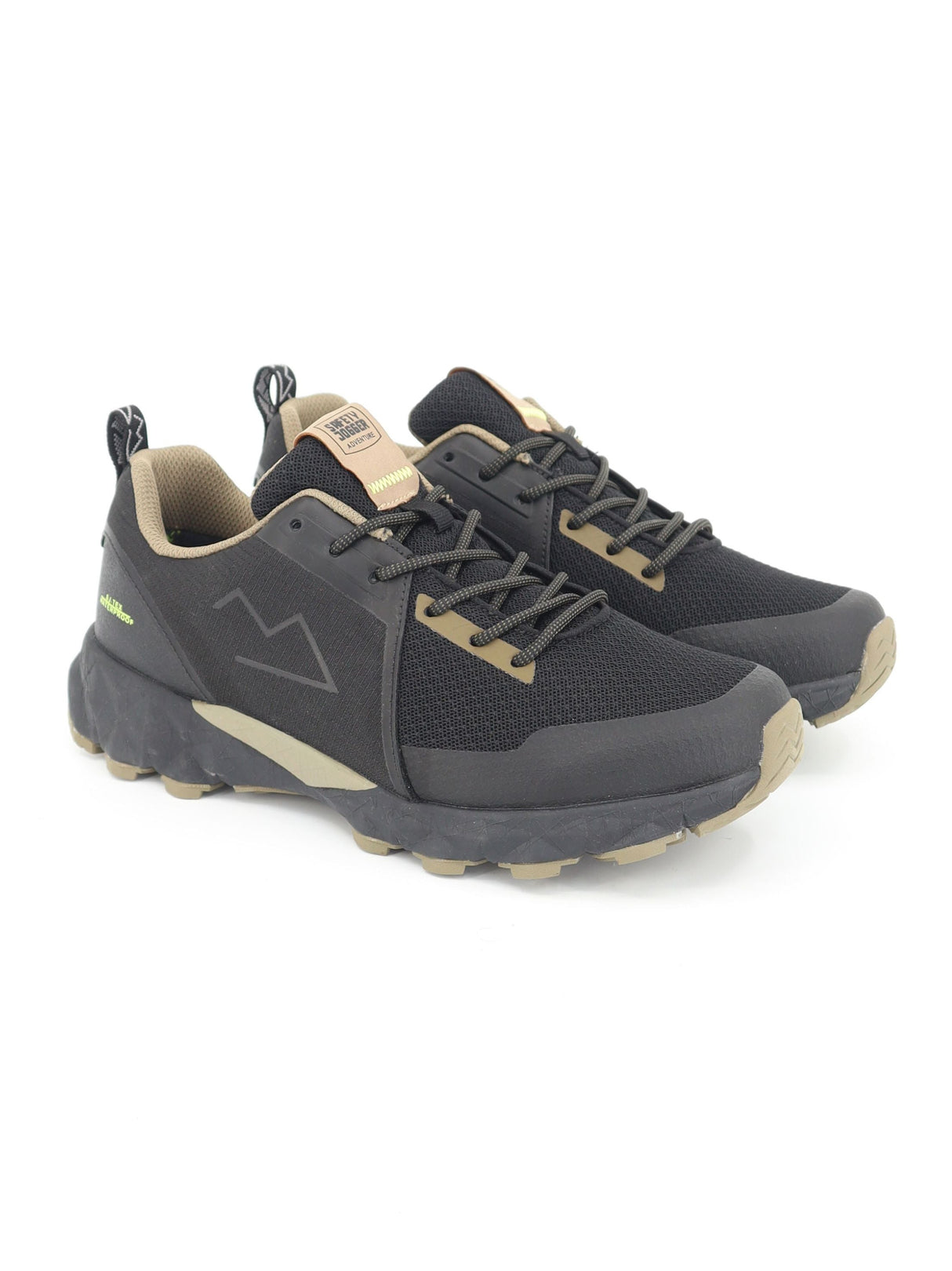 Men's Textured Hiking Shoes,Black