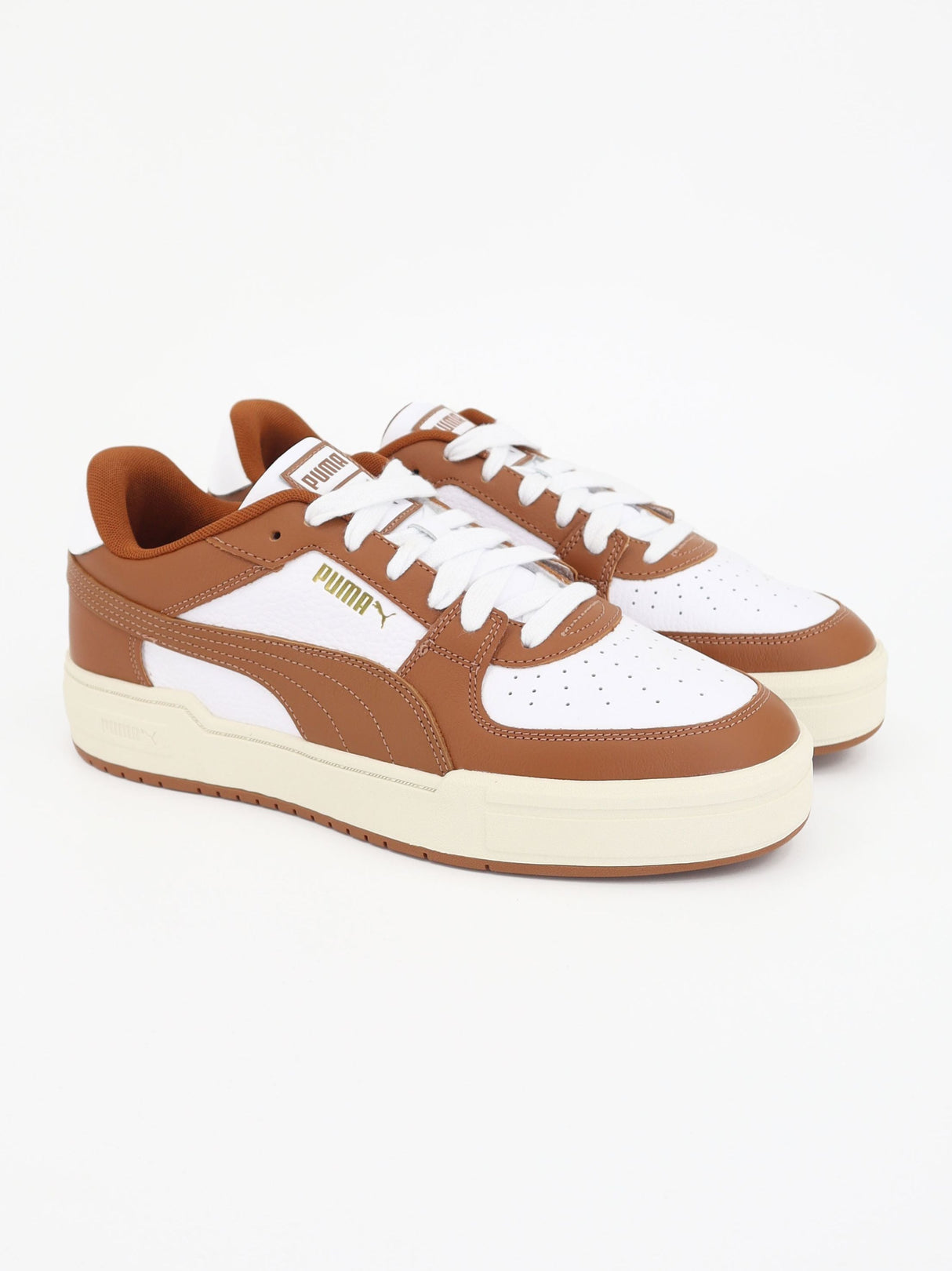 Men's Textured Sneakers,Brown/White