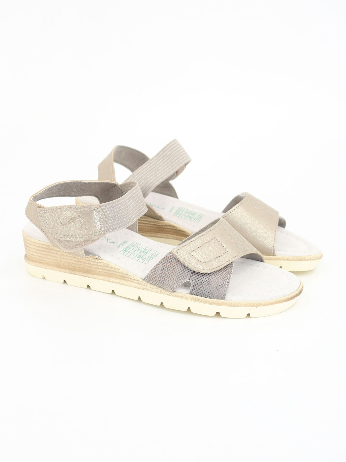 Women's Plain Sandals,Silver