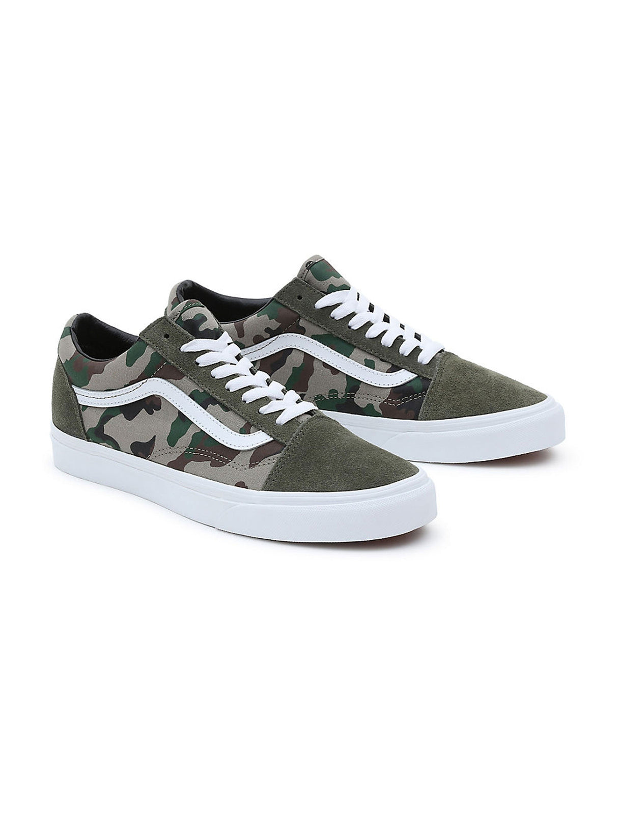Women's Camo Printed Casual Shoes,Olive
