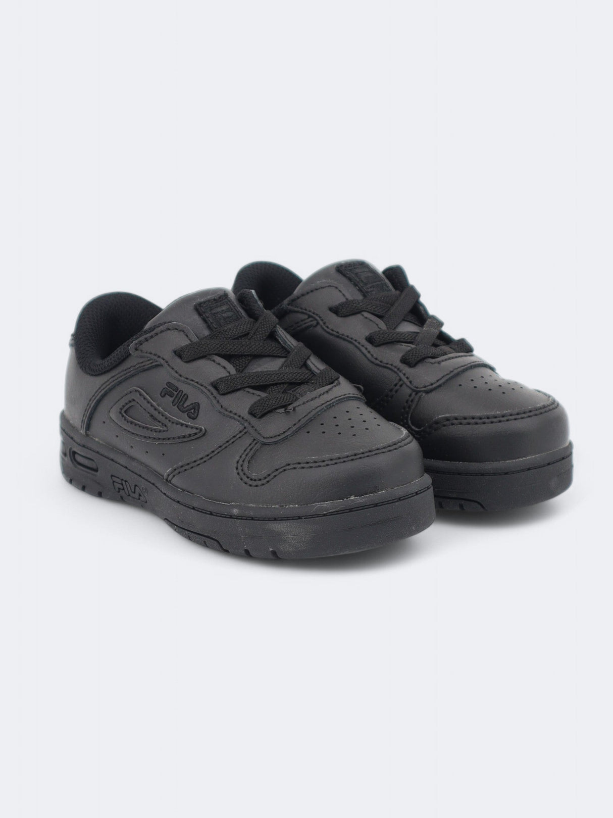 Kids Boy's Textured Sneakers,Black