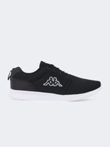 Men's Brand Logo Patched Sneakers,Black