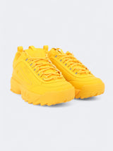 Kids Girl's Textured Sneakers,Yellow