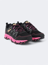 Kids Girl's Printed Hiking Shoes,Black