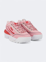 Kids Girl's Printed Sneakers,Pink