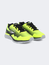 Kids Boy's Printed Running Shoes,Bright Green/Black