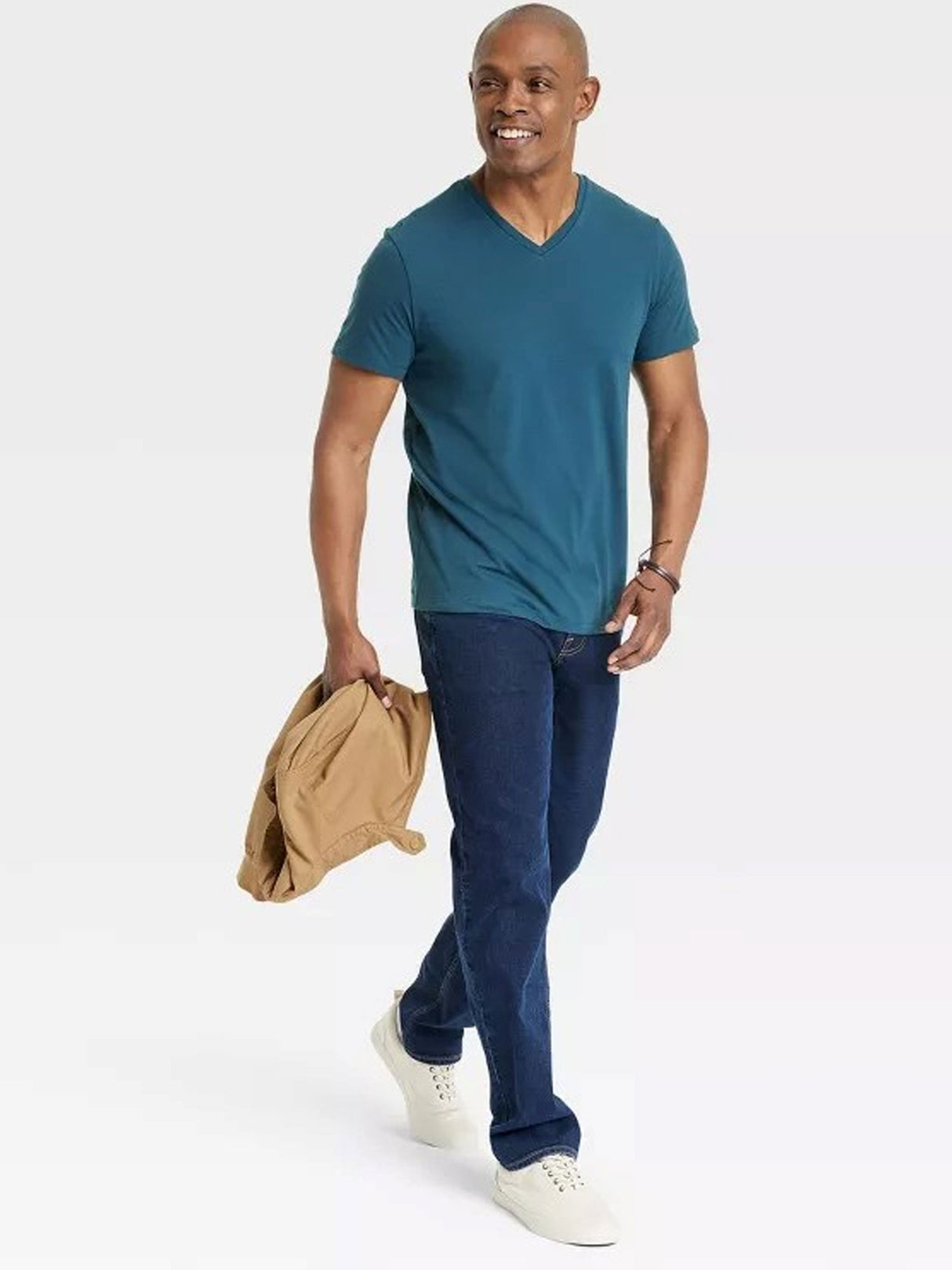 Men's Plain T-Shirt,Teal