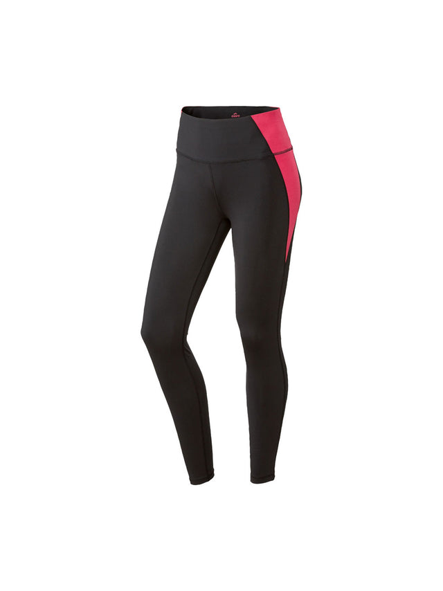 Image for Women's Plain Leggings,Black/Pink