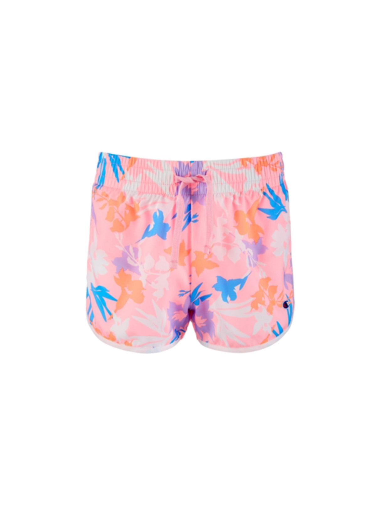 Image for Kid's Girl's Floral Printed Shorts,Pink