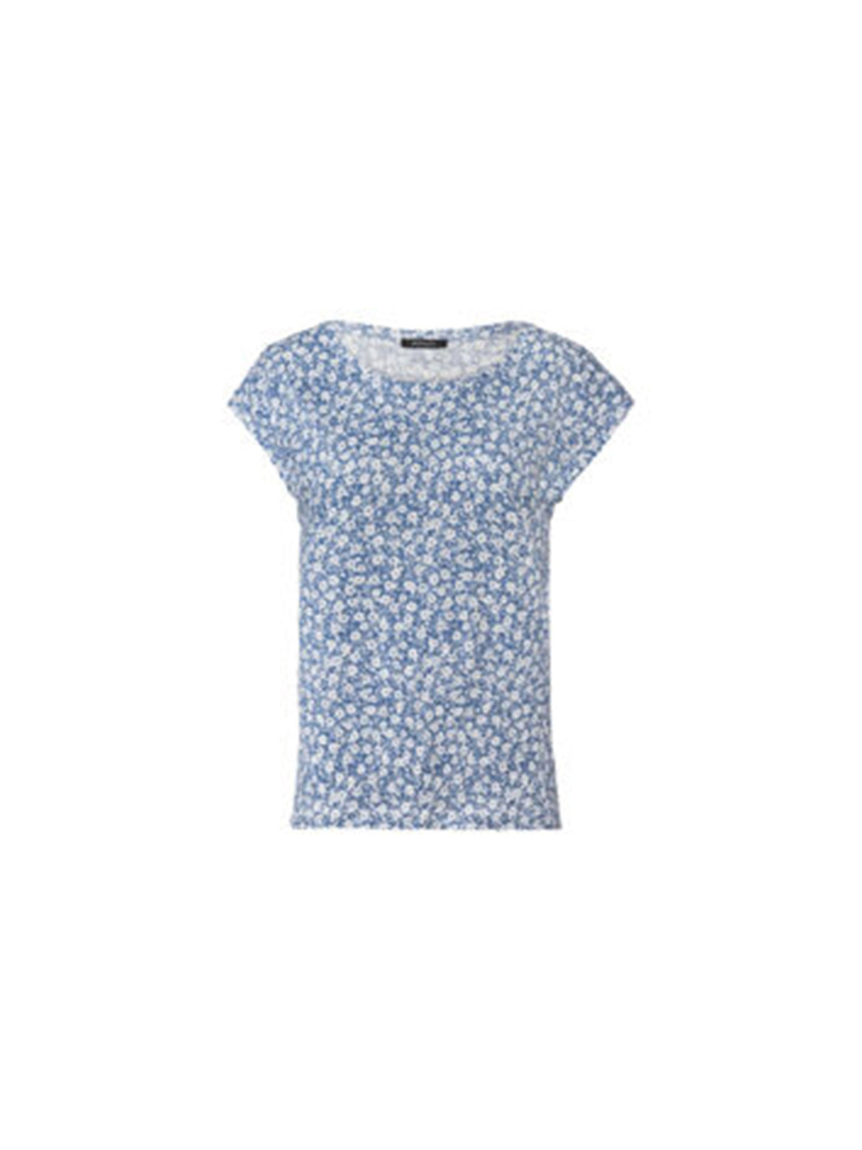 Image for Women's Floral Printed T-Shirt,Blue
