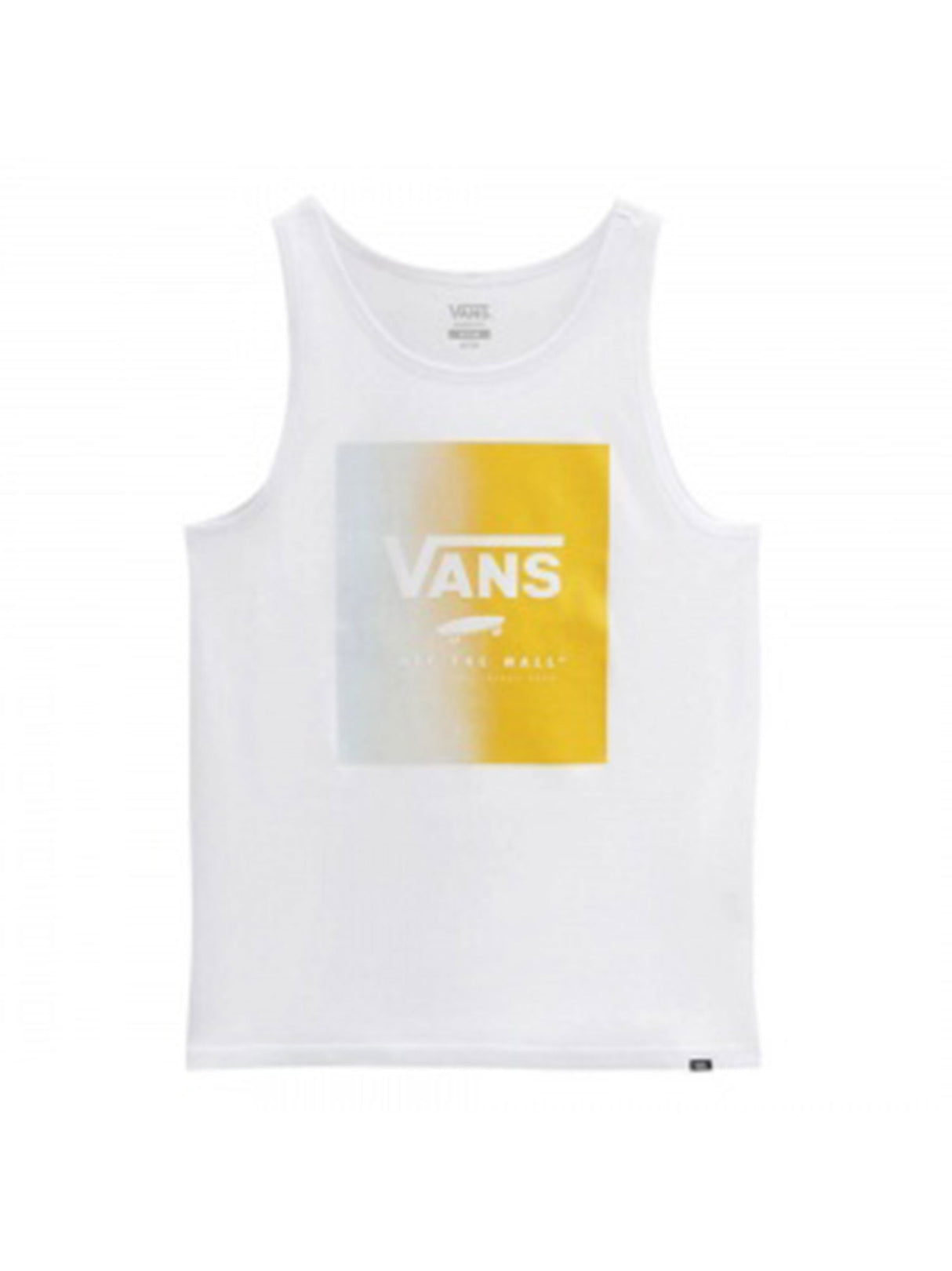 Men's Printed Tank Top,White