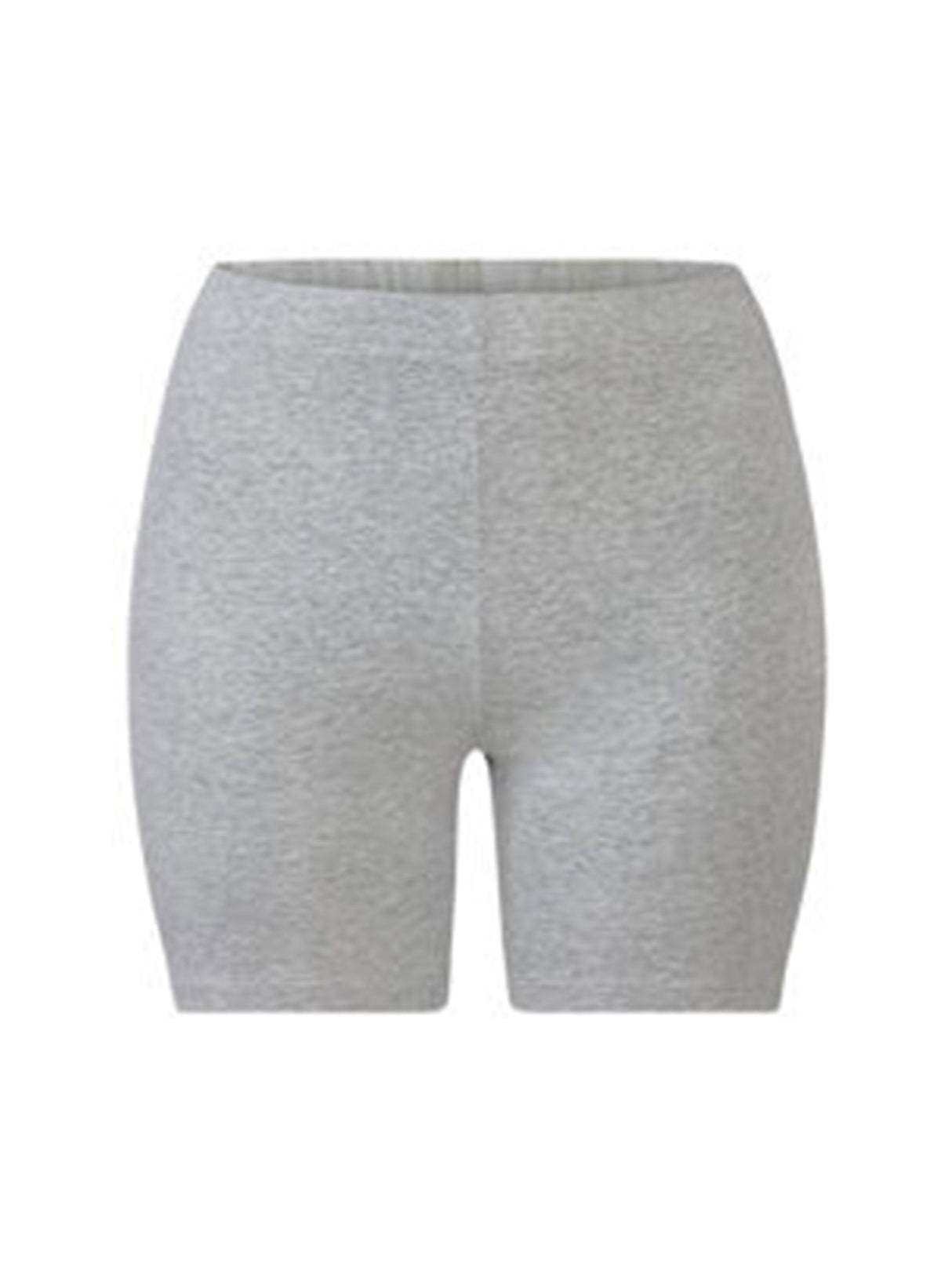 Women's Plain Short Leggings,Grey