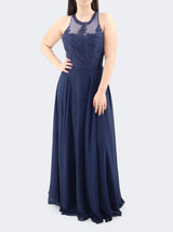 Image for Women's Beads Sequined Dress,Navy