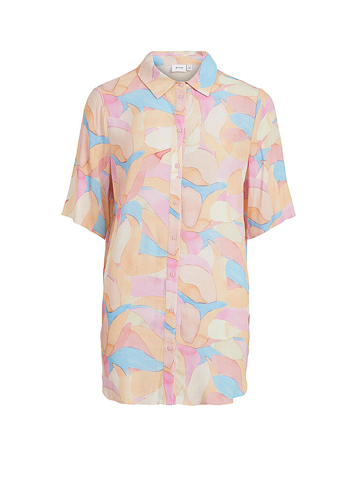 Women's Printed Buttons Down Shirt,Multi